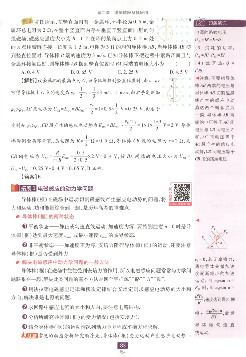 狂K重点_2026版高中必刷题_物理_2026版高中必刷题物理教科版_2026版高中必刷题物理选择性必修二（教科版）