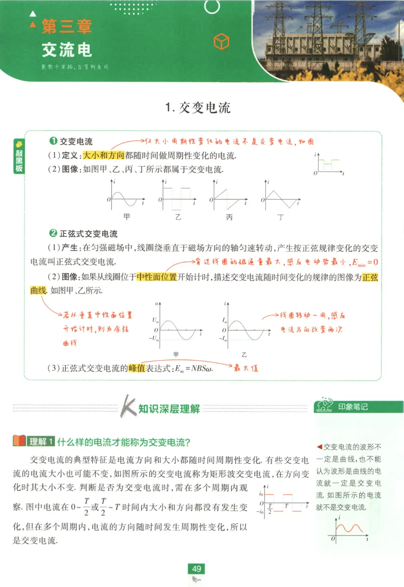 狂K重点_2026版高中必刷题_物理_2026版高中必刷题物理教科版_2026版高中必刷题物理选择性必修二（教科版）