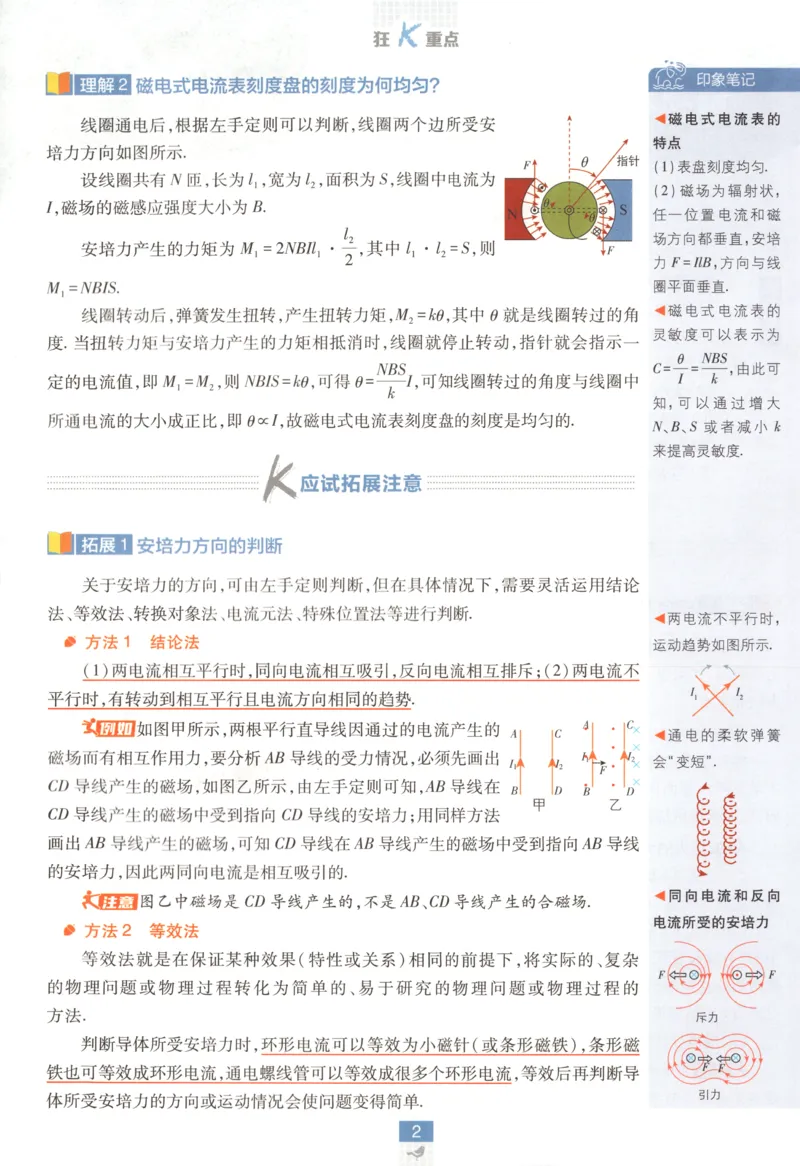 狂K重点_2026版高中必刷题_物理_2026版高中必刷题物理教科版_2026版高中必刷题物理选择性必修二（教科版）