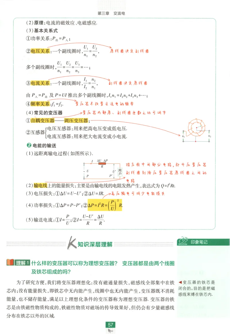 狂K重点_2026版高中必刷题_物理_2026版高中必刷题物理教科版_2026版高中必刷题物理选择性必修二（教科版）
