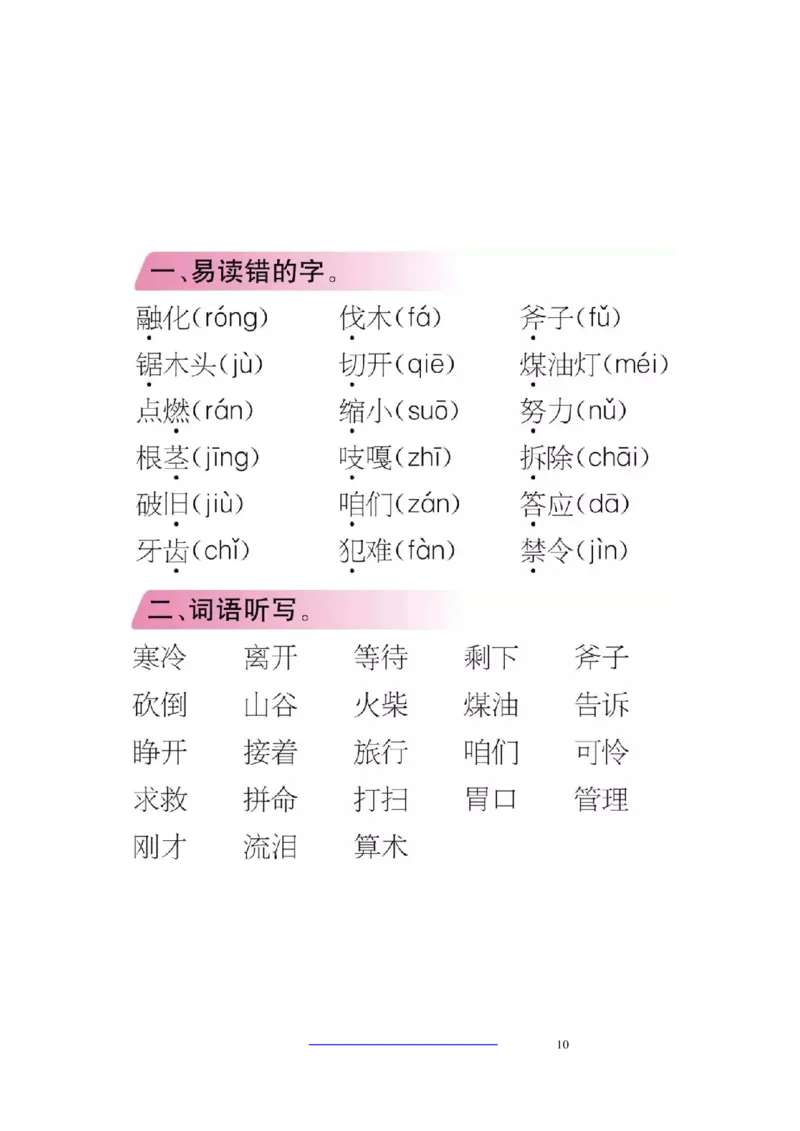小学三年级上册语文期中期末考点类汇总_小学1-6年级全部试卷_语文_三年级_3-8-1、小学三年级语文上册_3-8-1-1、复习、知识点、归纳汇总_通用