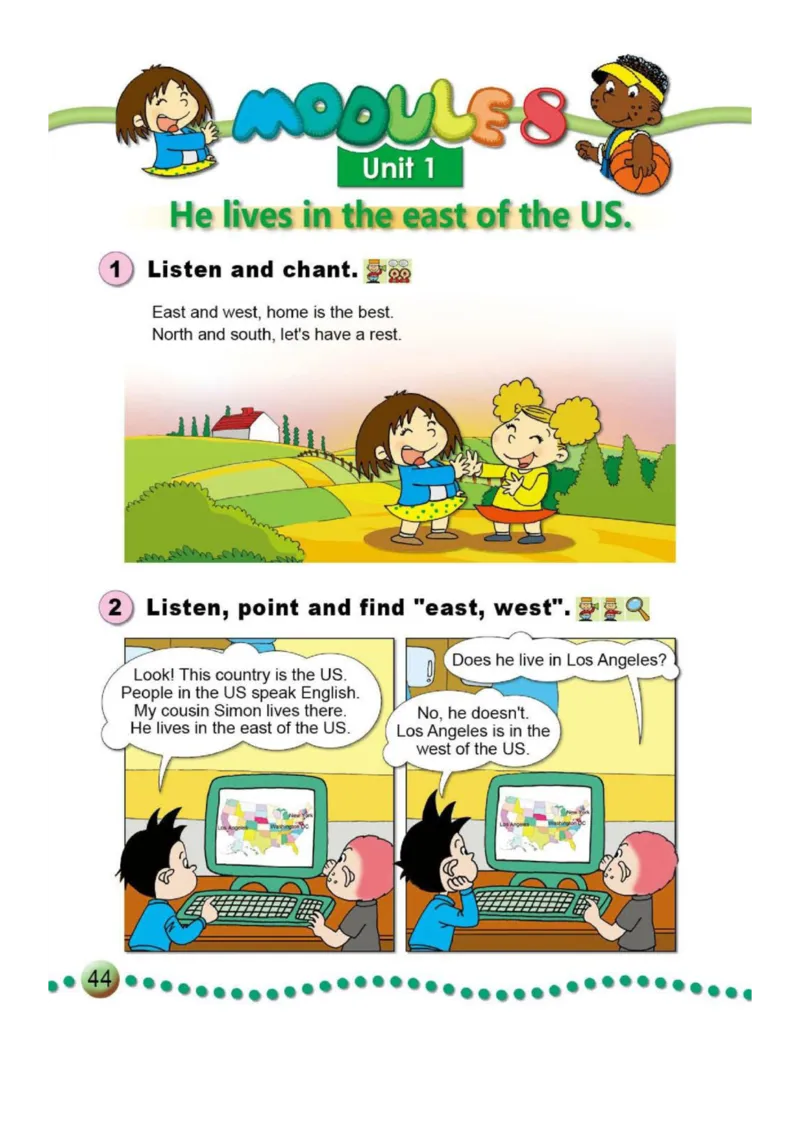 外研版一起点四年级下册电子课本_小学1-6年级全部试卷_英语_四年级_3-9-6、小学四年级英语下册_3-9-6-3、电子教材、课本