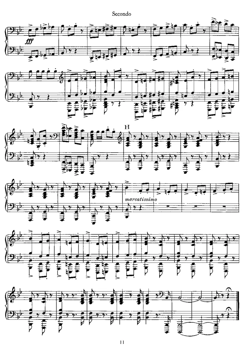 快步进行曲PasRedoublie,Op86(4Hands)_一万首著名钢琴曲谱哈农贝多芬合集视频教学电子版高清无水印可打印_1古典钢琴知名音乐家谱_圣桑钢琴谱全集