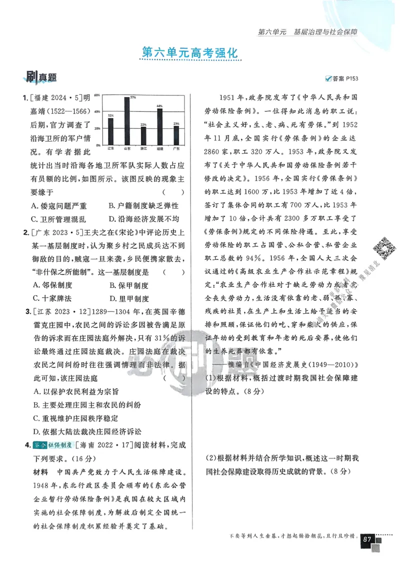 2026版高中必刷题历史选修1_历史_2026版高中必刷题历史选修1RJ