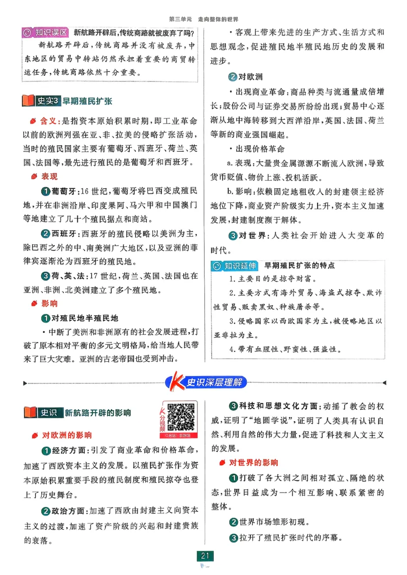 狂k重点历史必修下_历史_2026春高中必刷题历史必修下RJ