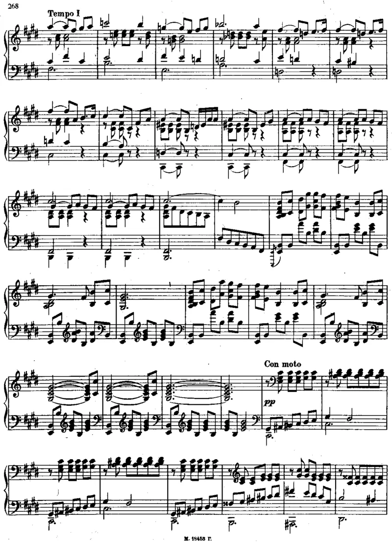 四首无编号_一万首著名钢琴曲谱哈农贝多芬合集视频教学电子版高清无水印可打印_1古典钢琴知名音乐家谱_拉赫玛尼诺夫钢琴谱全集