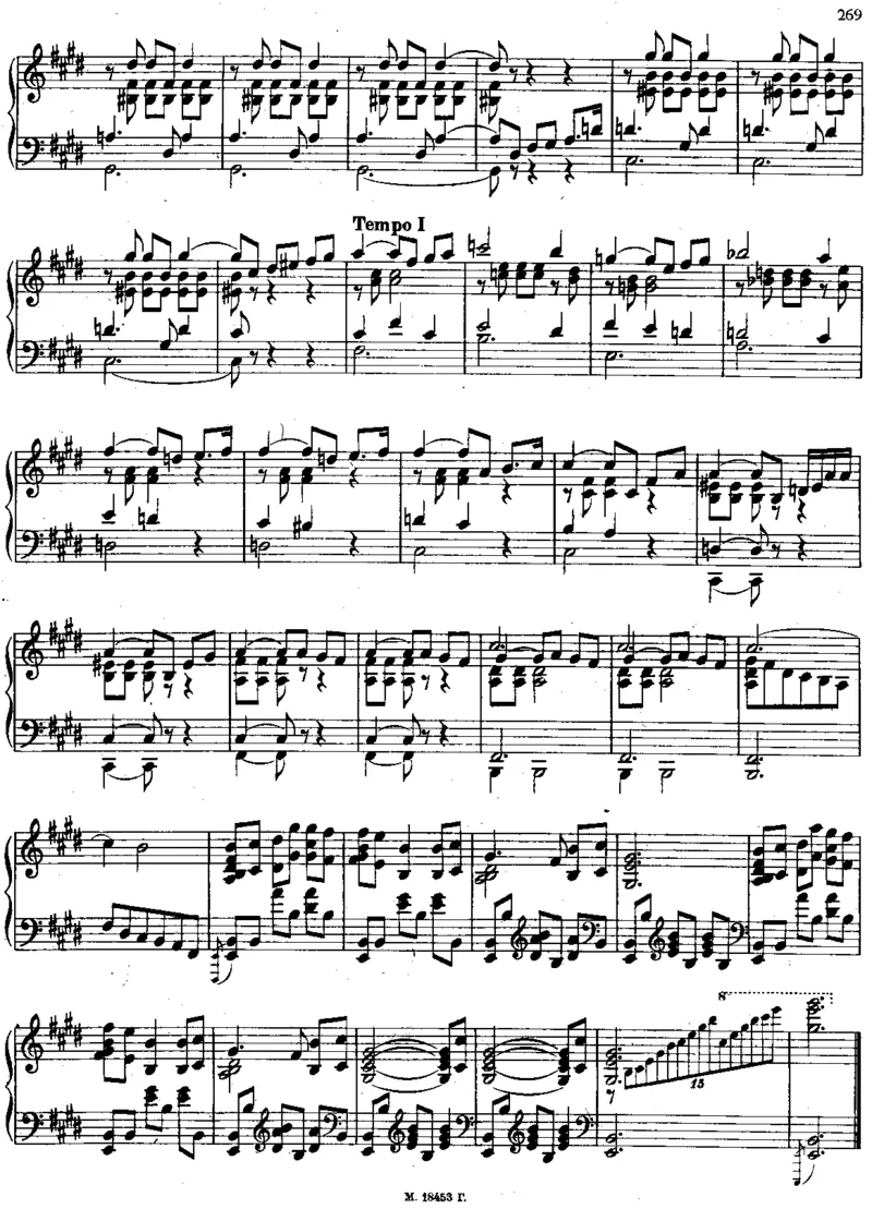 四首无编号_一万首著名钢琴曲谱哈农贝多芬合集视频教学电子版高清无水印可打印_1古典钢琴知名音乐家谱_拉赫玛尼诺夫钢琴谱全集