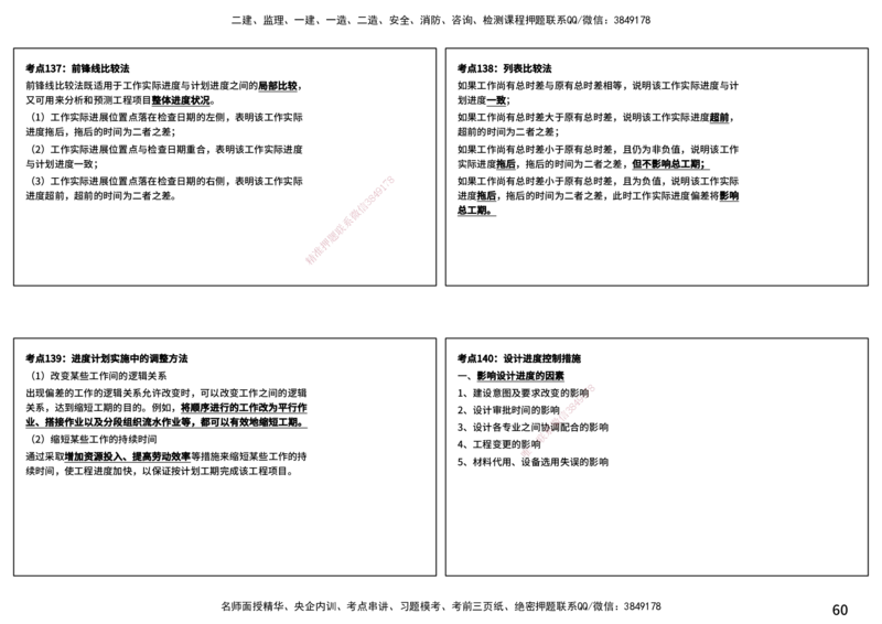 控制土建（打印版）_监理工程师_2025监理工程师_2025年监理工程师SVIP_2025年监理土建控制SVIP_04-冲刺串讲✿考点强化✿小灶集训_01-控制《核心考点进阶》李老师YL_讲义