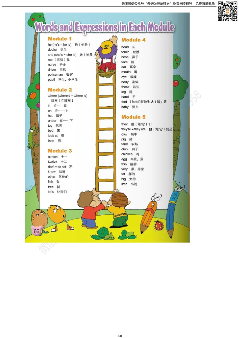 外研版一起点一年级下册电子课本_小学1-6年级全部试卷_英语_一年级_3-6-6、小学一年级英语下册_3-6-6-3、电子教材、课本