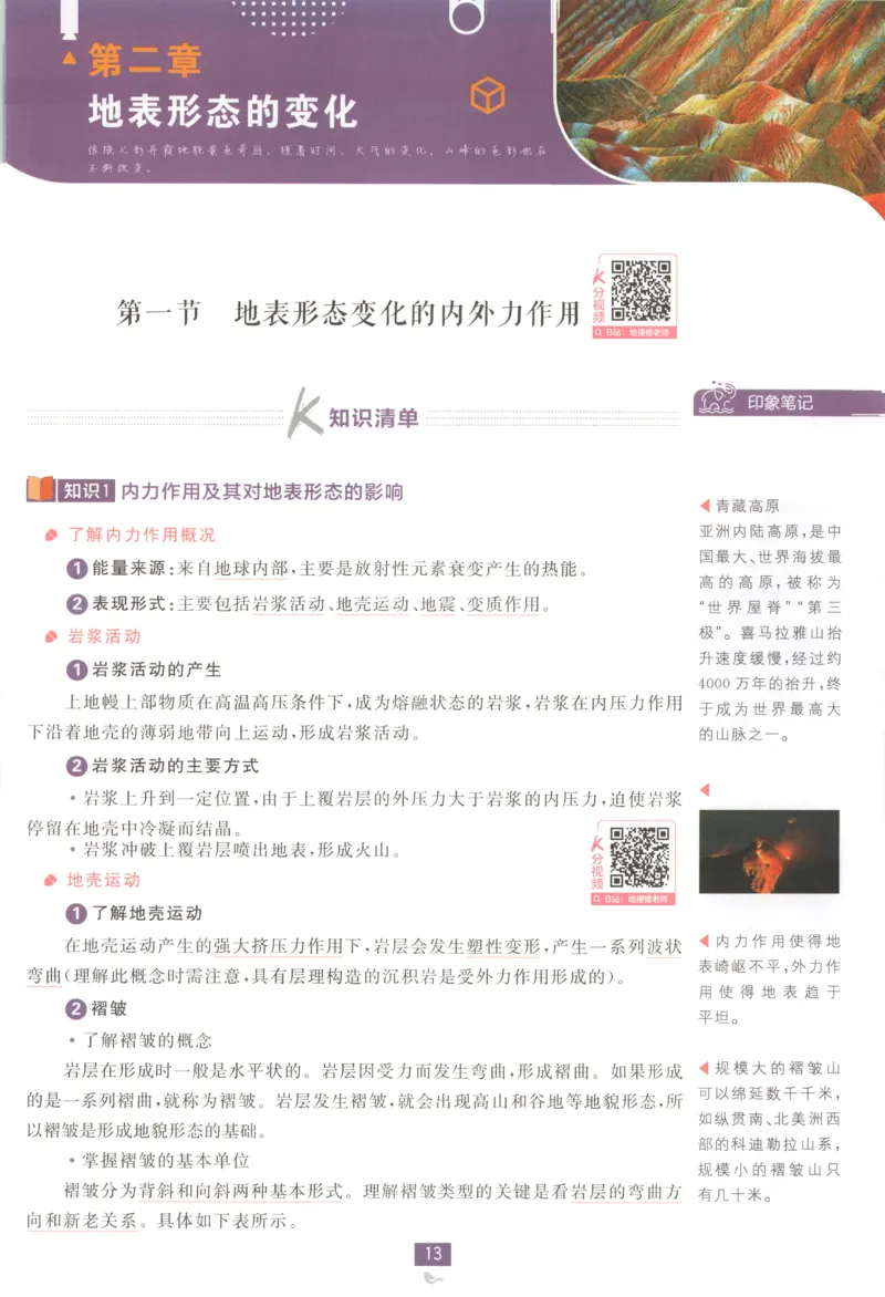 狂K重点_地理_2026版高中必刷题地理《中图版》_2026版高中必刷题地理选修1ZT