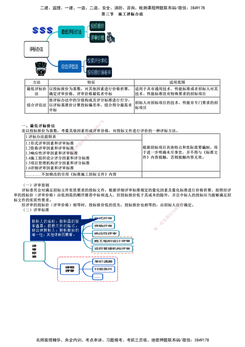 第04讲　施工评标办法_监理工程师_2025监理工程师_2025年监理工程师SVIP_2025年监理合同管理SVIP_02-基础精讲✿高端面授✿深度强化_06-合同《教材精讲班》尹嘉JG