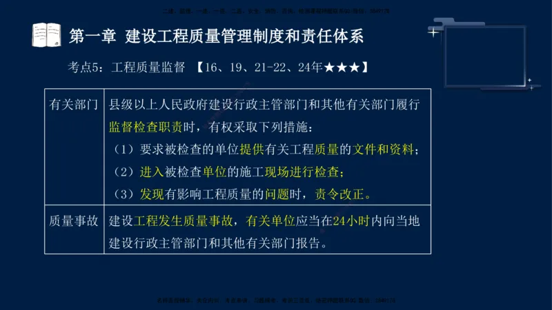 王少杰-监理-土建三控-考前密训1_监理工程师_2025监理工程师_2025年监理工程师SVIP_2025年监理土建控制SVIP_04-冲刺串讲✿考点强化✿小灶集训_讲义