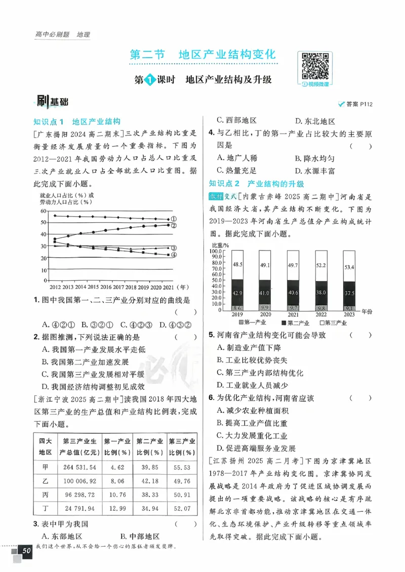 主书地理选修2_地理_2026版高中必刷题地理《人教》_2026春高中必刷题地理选修2RJ
