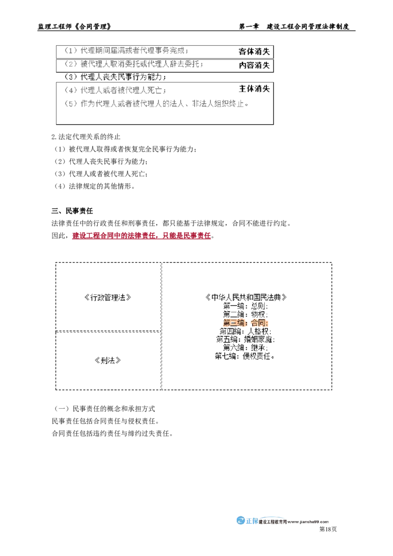 第一章　建设工程合同管理法律制度_监理工程师_2025监理工程师_2025年监理工程师-各大机构_2025年监理-合同_机构2-JG_01.精讲班-尹.嘉_讲义_章节版讲义