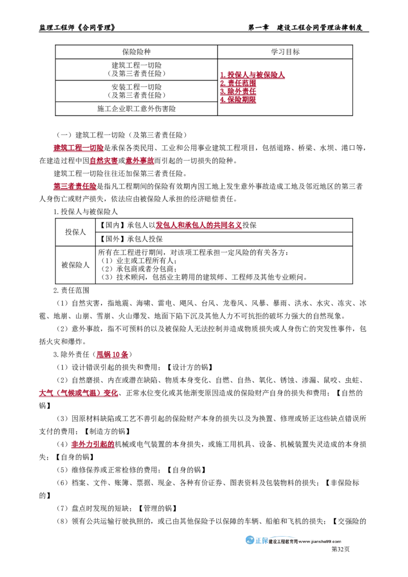 第一章　建设工程合同管理法律制度_监理工程师_2025监理工程师_2025年监理工程师-各大机构_2025年监理-合同_机构2-JG_01.精讲班-尹.嘉_讲义_章节版讲义