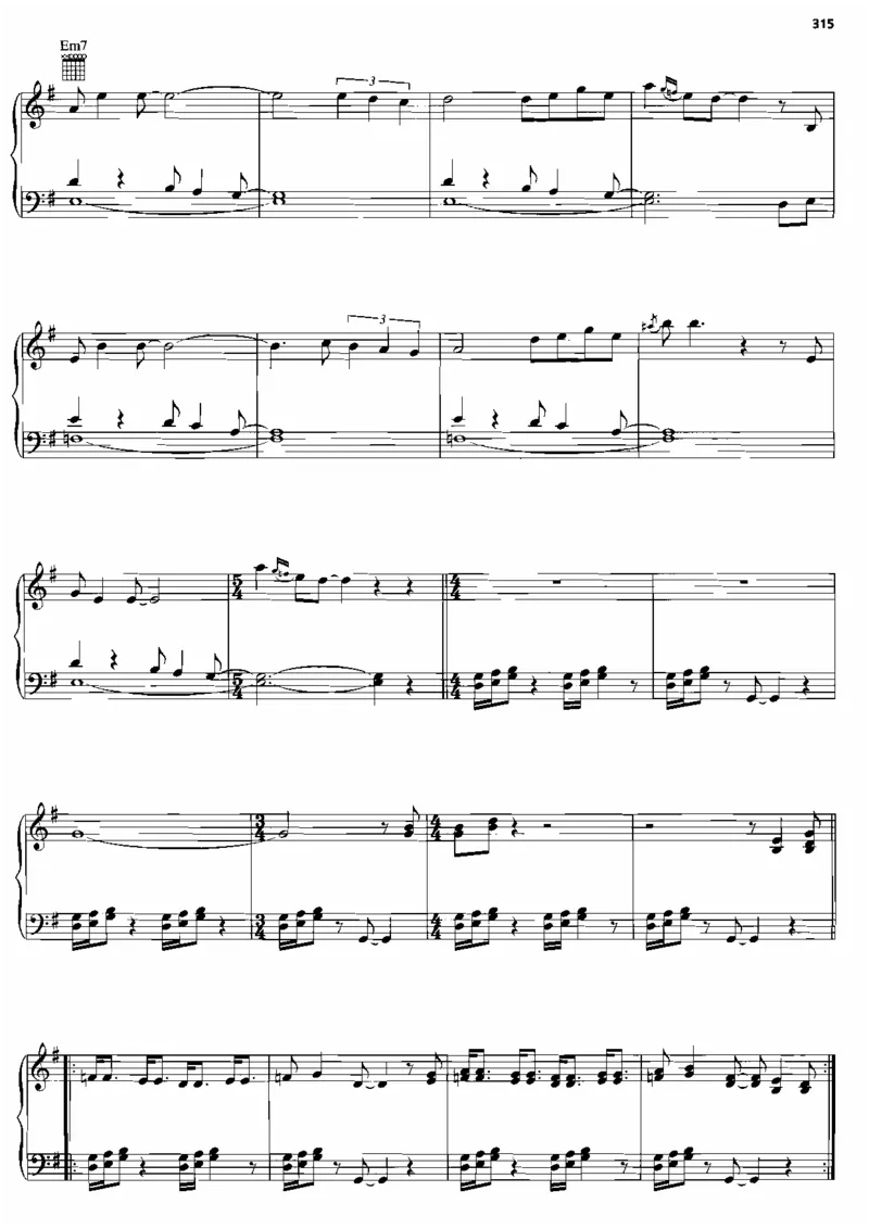 影视金曲coldplay_一万首著名钢琴曲谱哈农贝多芬合集视频教学电子版高清无水印可打印_06影视钢琴谱合集_影视主题曲钢琴谱