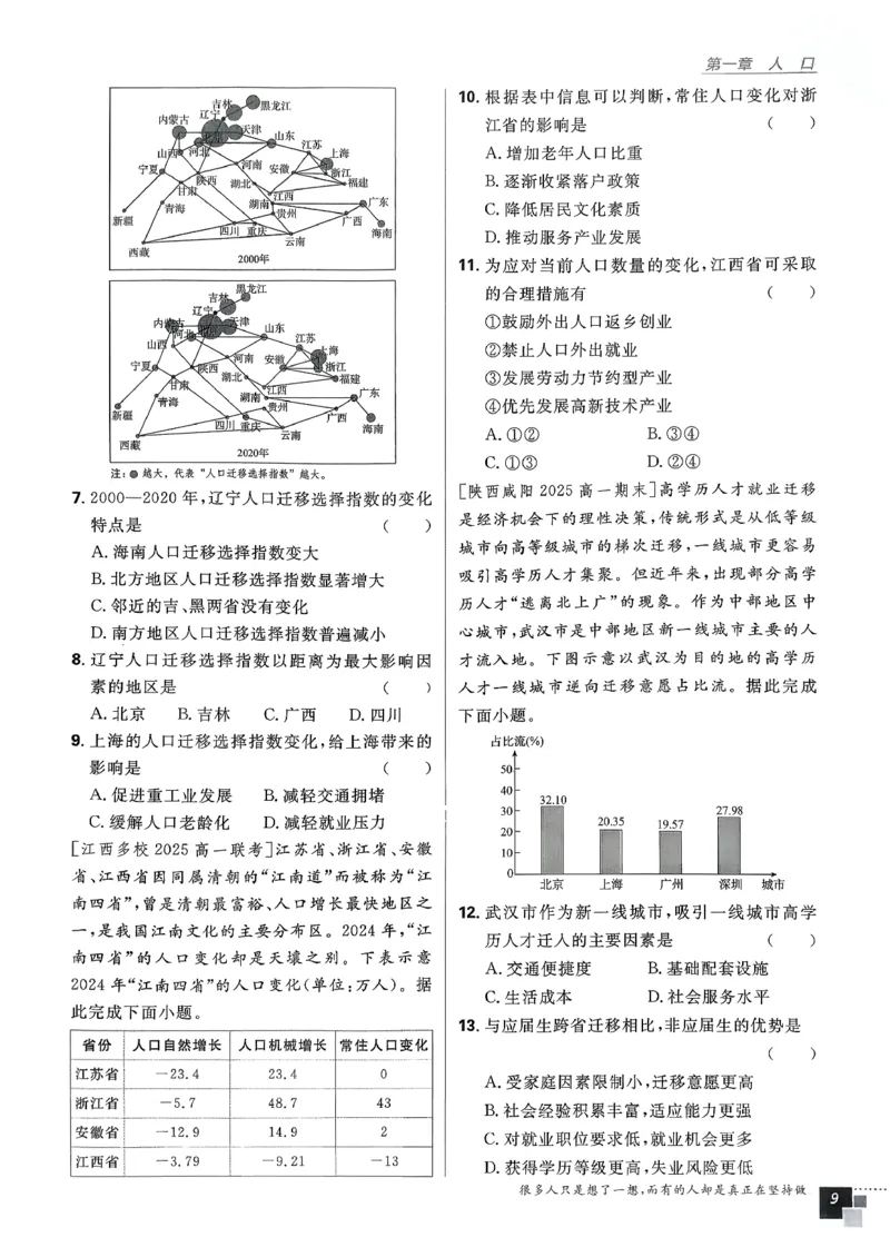 主书地理必修2_地理_2026版高中必刷题地理《人教》_2026春高中必刷题地理必修2RJ