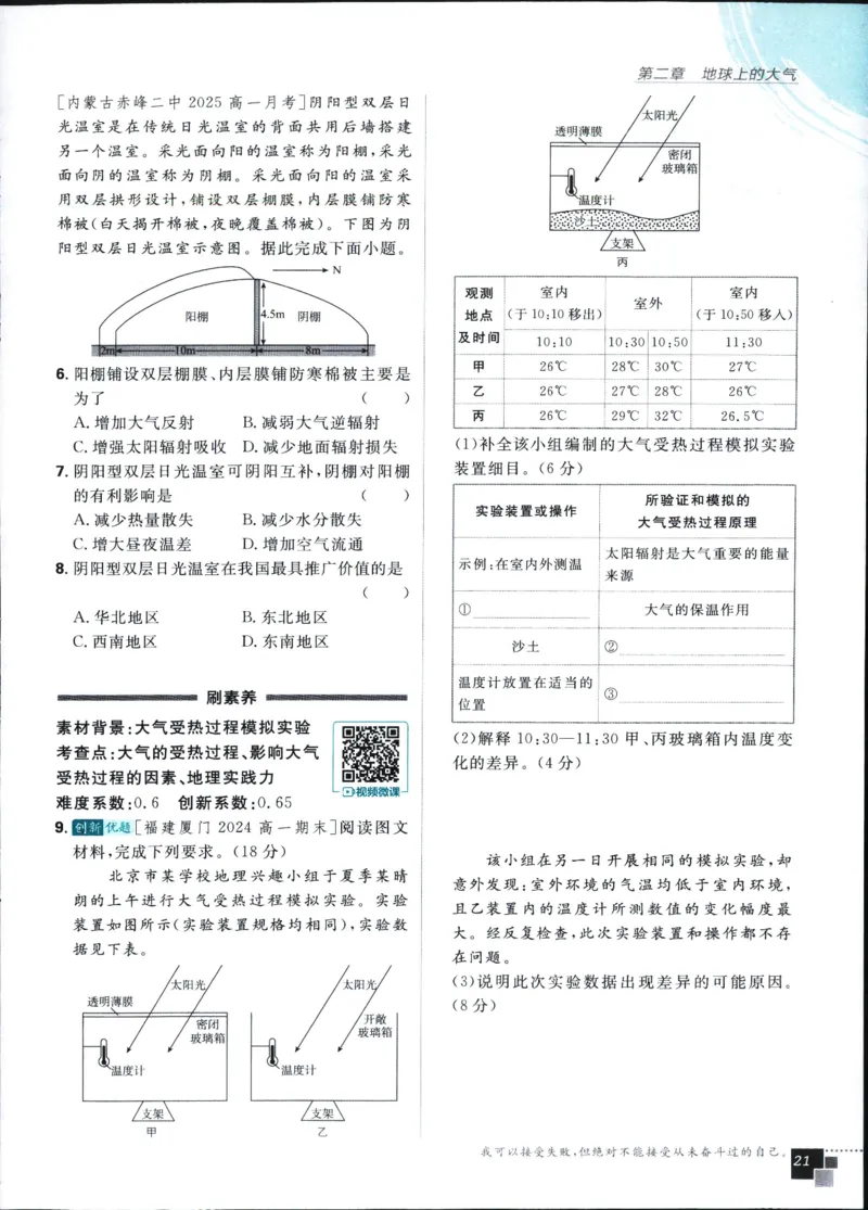 主书_地理_2026版高中必刷题地理《人教》_2026版高中必刷题地理必修1RJ