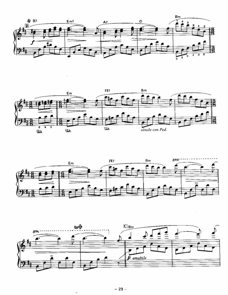 秘密的庭院_一万首著名钢琴曲谱哈农贝多芬合集视频教学电子版高清无水印可打印_02现代钢琴谱合集_理查德克莱德曼钢琴谱全集