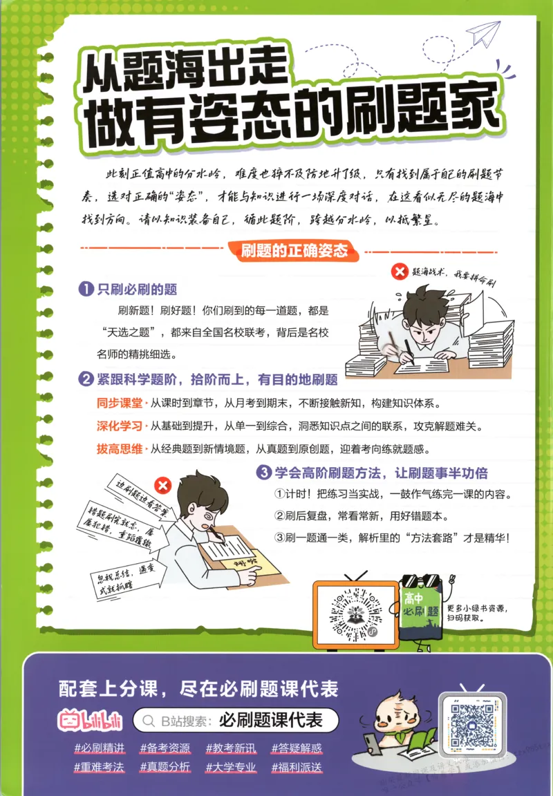 主书_生物_2026版高中必刷题生物人教版_2026版高中必刷题生物选修1RJ(1)