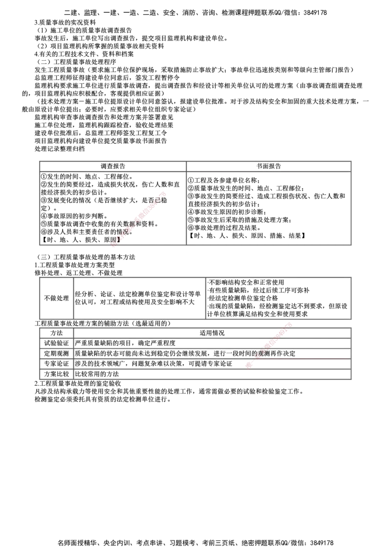 第01讲　建设工程质量缺陷及事故处理_监理工程师_2025监理工程师_2025年监理工程师SVIP_2025年监理土建控制SVIP_04-冲刺串讲✿考点强化✿小灶集训_质量控制