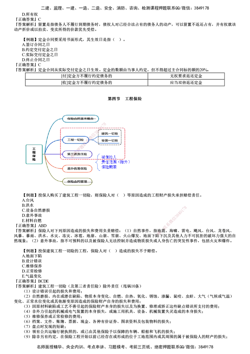 第02讲　建设工程合同管理法律制度（二）_监理工程师_2025监理工程师_2025年监理工程师SVIP_2025年监理合同管理SVIP_03-习题精析✿实战特训✿模考通关