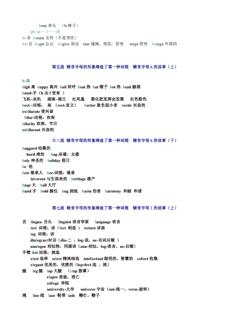 四级词汇4000快速记忆讲义（共80讲）_大学英语四六级&middot;词汇专项&middot;精品课（核心词高频词组单词记忆技巧）_四级高频词汇+单词默写本