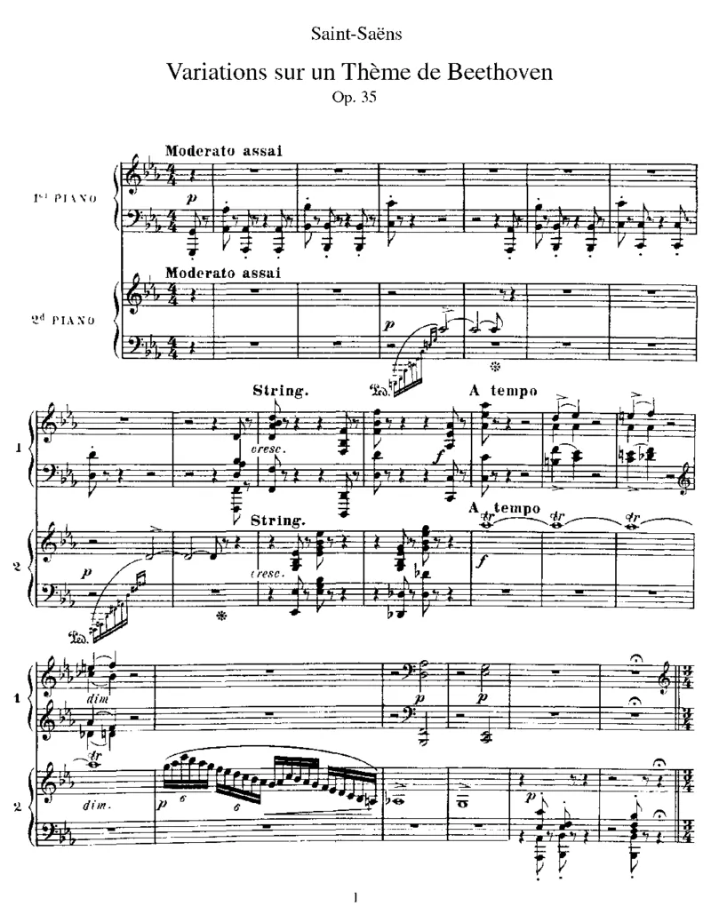 四手联弹贝多芬主题变奏曲VariationsonaThemebyBeethoven,Op35(2Piano)_一万首著名钢琴曲谱哈农贝多芬合集视频教学电子版高清无水印可打印_1古典钢琴知名音乐家谱_圣桑钢琴谱全集