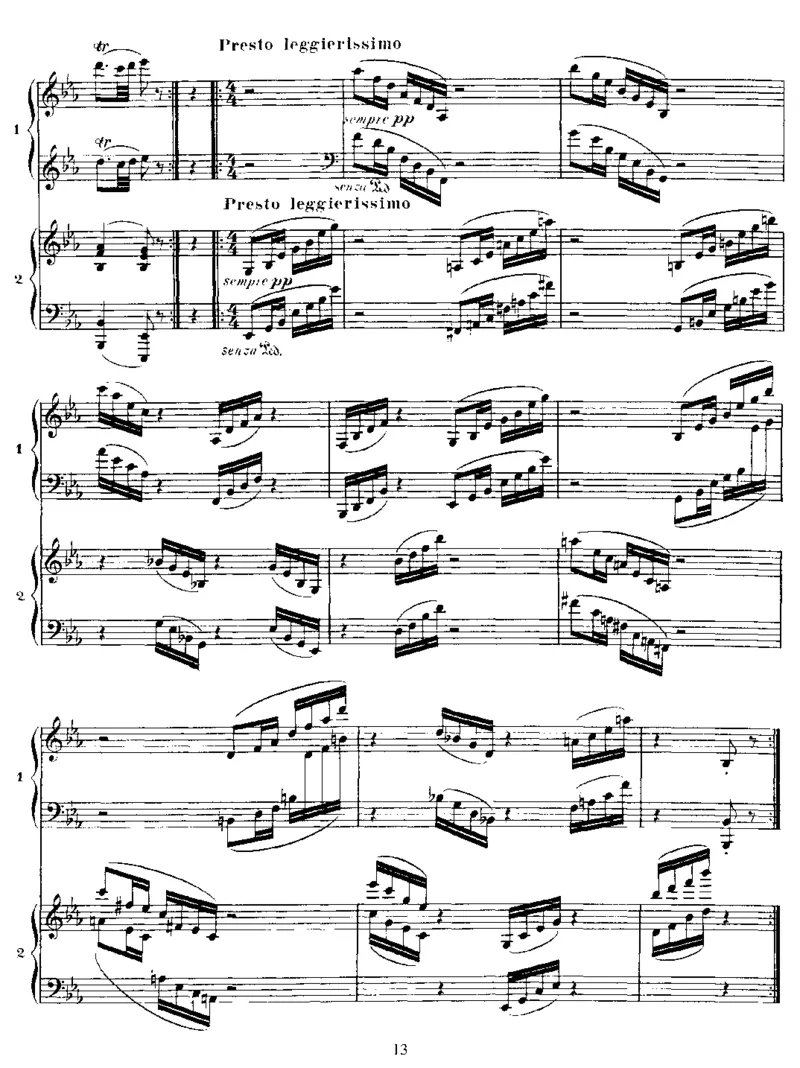 四手联弹贝多芬主题变奏曲VariationsonaThemebyBeethoven,Op35(2Piano)_一万首著名钢琴曲谱哈农贝多芬合集视频教学电子版高清无水印可打印_1古典钢琴知名音乐家谱_圣桑钢琴谱全集