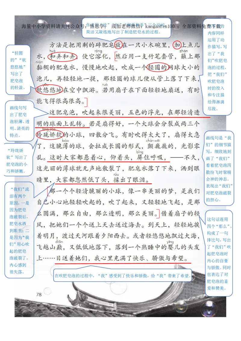 小学三年级下册部编版语文全册每课课堂笔记_小学1-6年级全部试卷_语文_三年级_3-8-2、小学三年级语文下册_3-8-2-1、学习资料、复习、知识点、归纳汇总_部编版