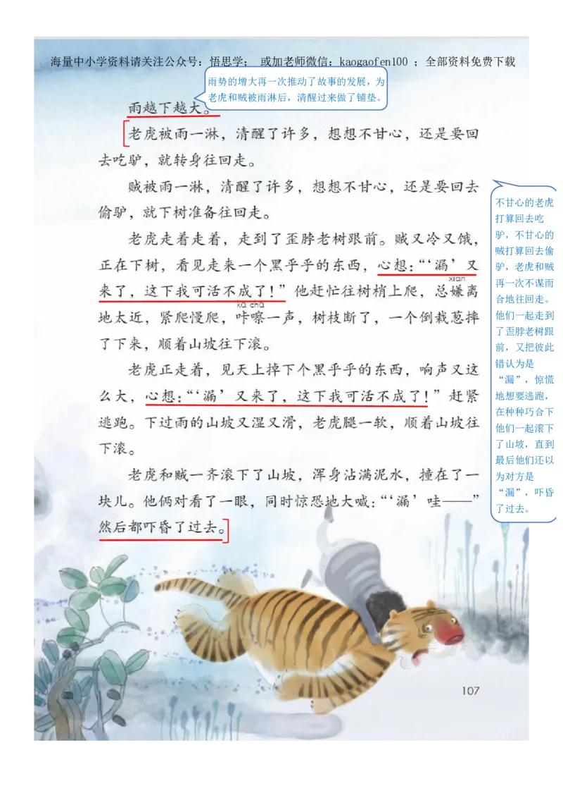 小学三年级下册部编版语文全册每课课堂笔记_小学1-6年级全部试卷_语文_三年级_3-8-2、小学三年级语文下册_3-8-2-1、学习资料、复习、知识点、归纳汇总_部编版