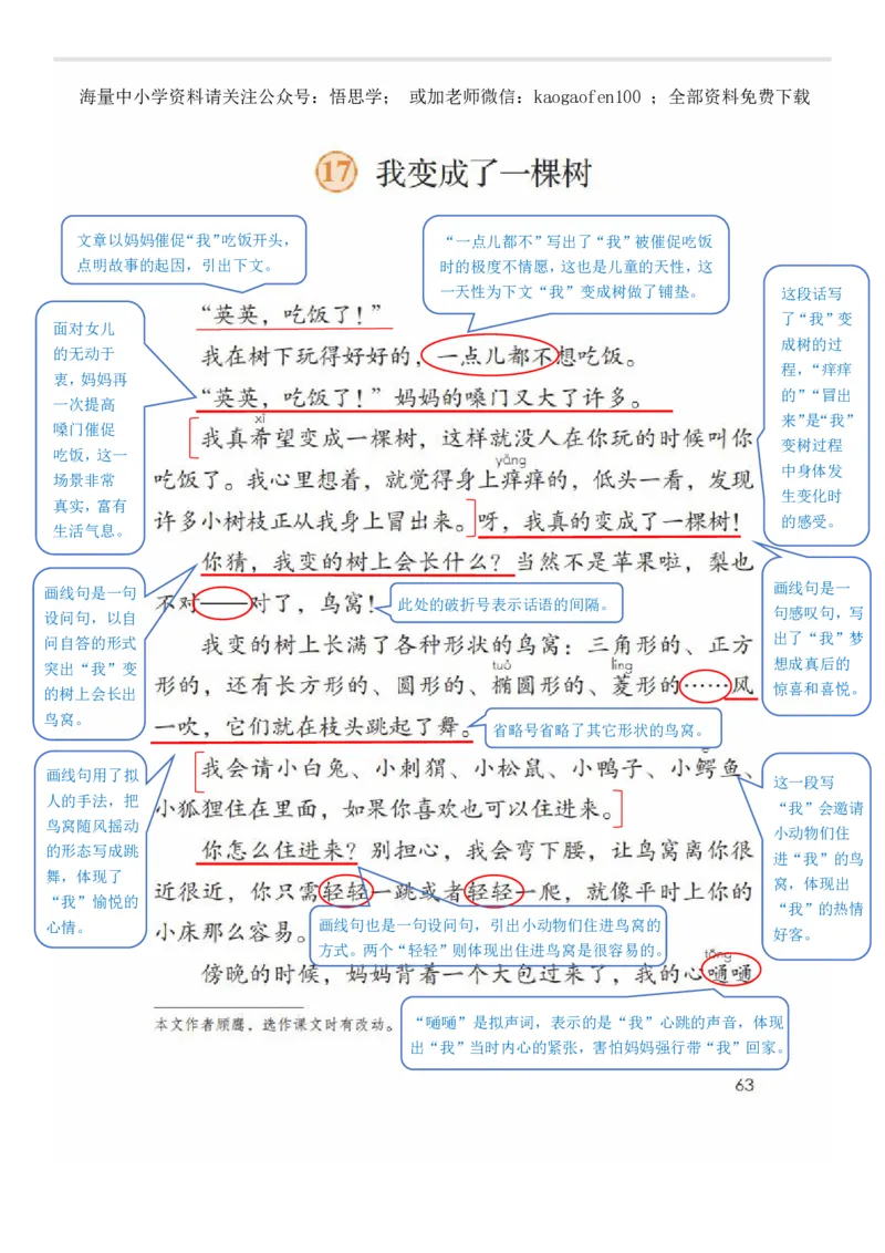 小学三年级下册部编版语文全册每课课堂笔记_小学1-6年级全部试卷_语文_三年级_3-8-2、小学三年级语文下册_3-8-2-1、学习资料、复习、知识点、归纳汇总_部编版
