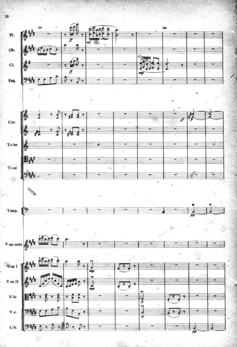 小提琴协奏曲《梁山伯与祝英台》完整版总谱_一万首著名钢琴曲谱哈农贝多芬合集视频教学电子版高清无水印可打印_08名曲总谱合集