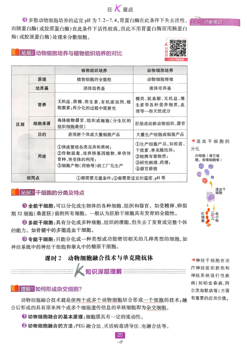 狂k重点生物选修3_生物_2026版高中必刷题生物人教版_2026春高中必刷题生物选修3RJ