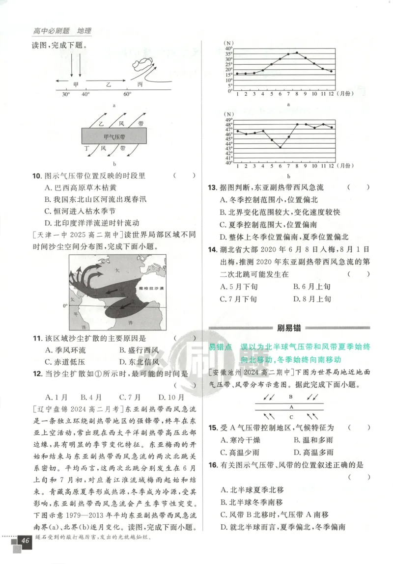 主书_地理_2026版高中必刷题地理《中图版》_2026版高中必刷题地理选修1ZT