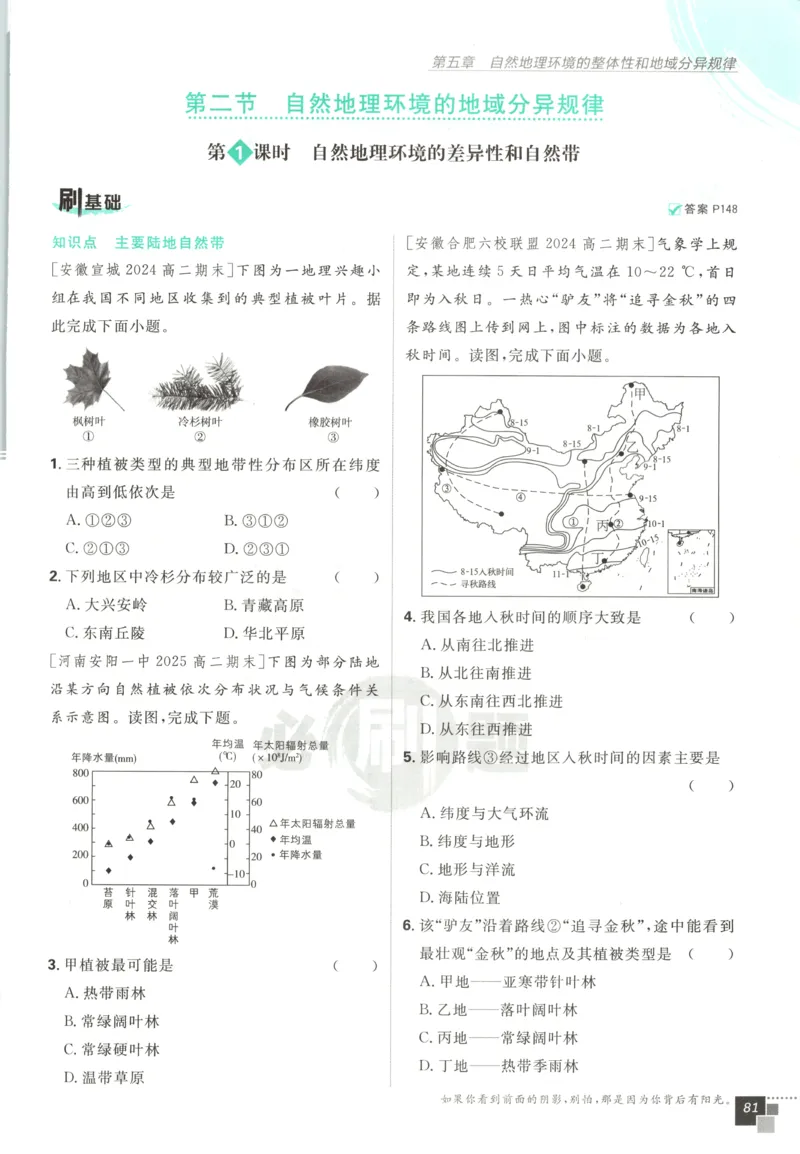 主书_地理_2026版高中必刷题地理《中图版》_2026版高中必刷题地理选修1ZT
