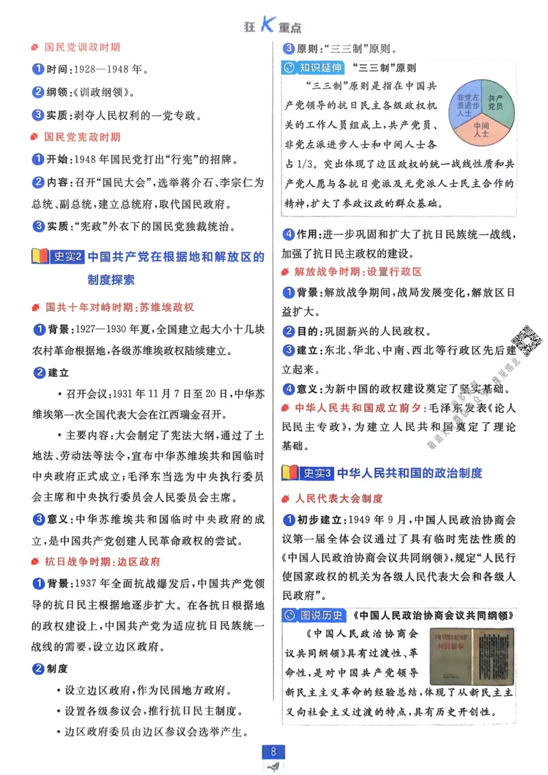 2026版高中必刷题历史选修1狂K重点_历史_2026版高中必刷题历史选修1RJ