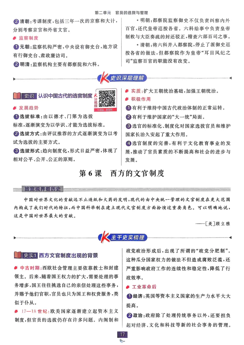 2026版高中必刷题历史选修1狂K重点_历史_2026版高中必刷题历史选修1RJ