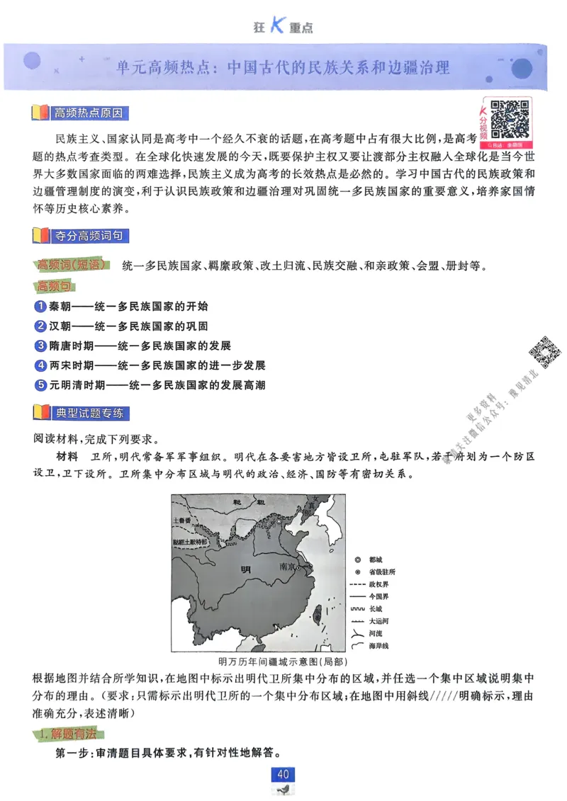 2026版高中必刷题历史选修1狂K重点_历史_2026版高中必刷题历史选修1RJ