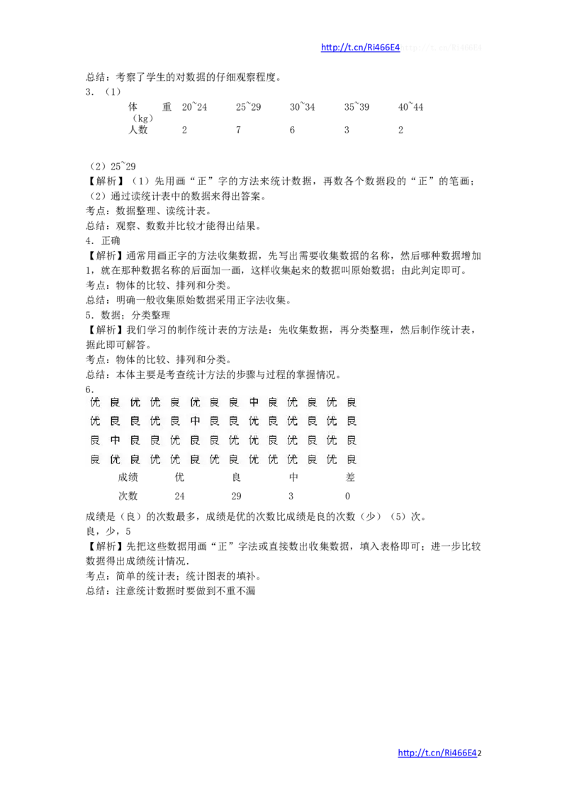 四年级上数学练习题-分类整理数据-苏教版_小学1-6年级全部试卷_数学_四年级_3-9-3、小学四年级数学上册_3-9-3-2、练习题、作业、试题、试卷_苏教版_课时练