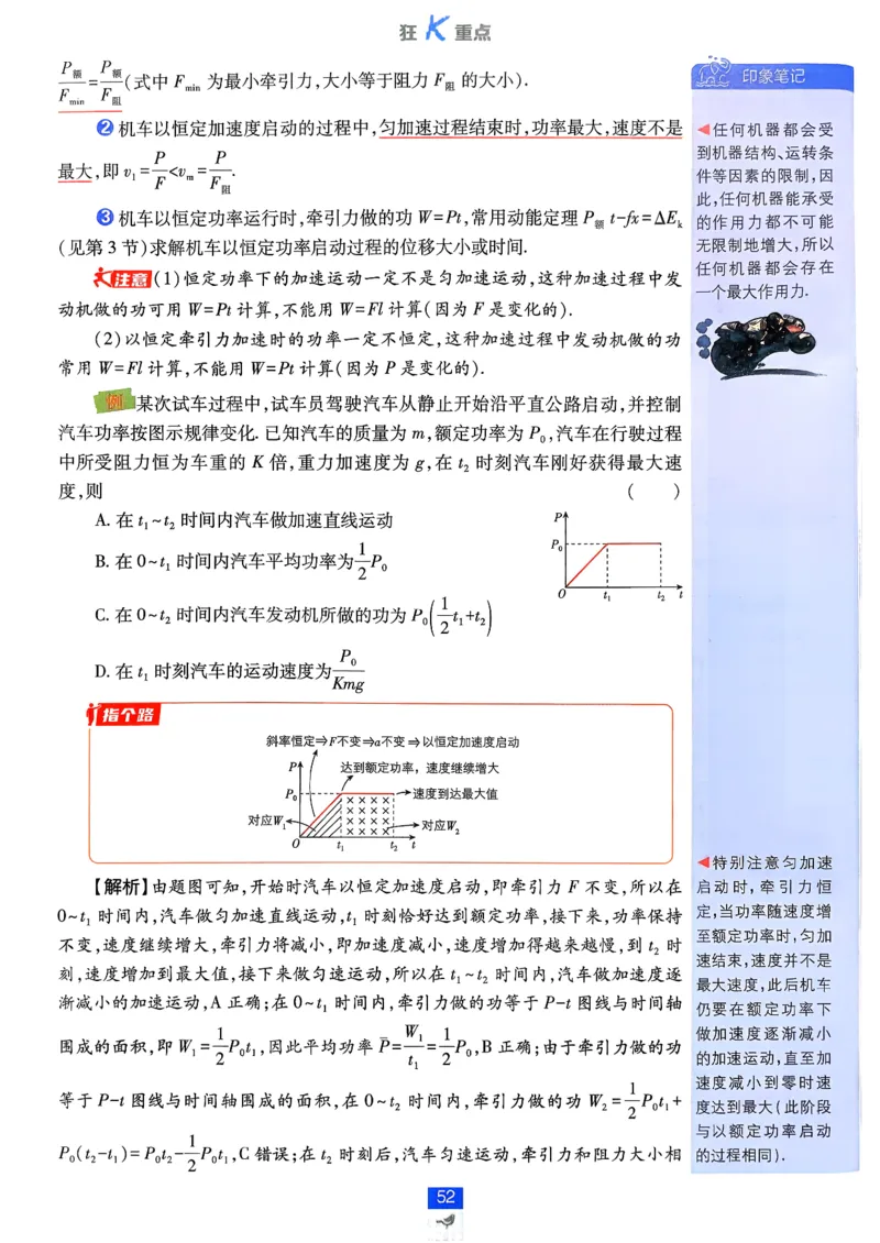 狂k重点物理必修2_2026版高中必刷题_物理_2026版高中必刷题物理人教版_2026春高中必刷题物理必修二人教版