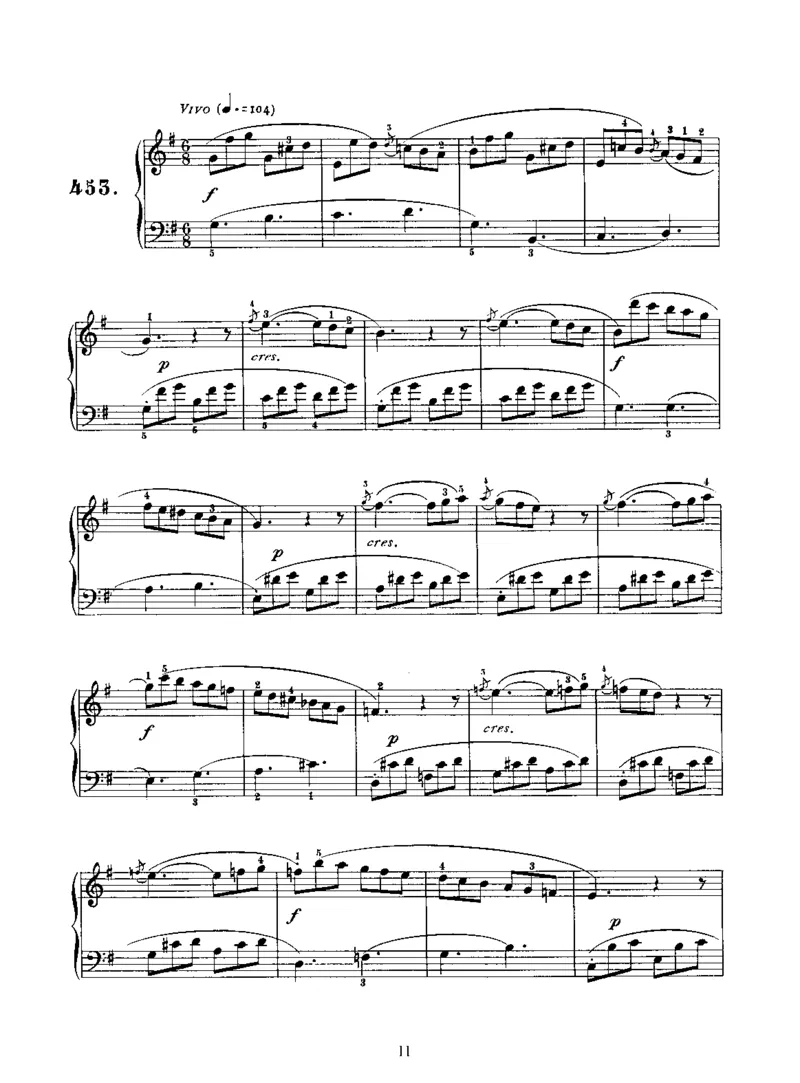 斯卡拉蒂钢琴奏鸣曲全集500首第451-463首ScarlattiSonatas钢琴谱_一万首著名钢琴曲谱哈农贝多芬合集视频教学电子版高清无水印可打印_1古典钢琴知名音乐家谱_斯卡拉蒂钢琴谱全集