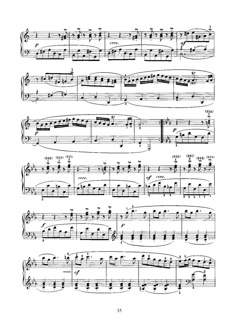 斯卡拉蒂钢琴奏鸣曲全集500首第451-463首ScarlattiSonatas钢琴谱_一万首著名钢琴曲谱哈农贝多芬合集视频教学电子版高清无水印可打印_1古典钢琴知名音乐家谱_斯卡拉蒂钢琴谱全集