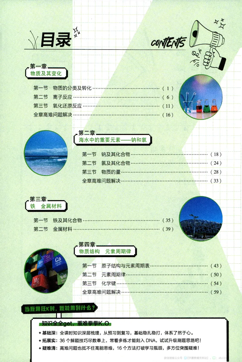 26版化学必刷题狂K重点（必修一）_化学_2026版高中必刷题化学《人教》_2026版高中必刷题化学必修一（人教版）