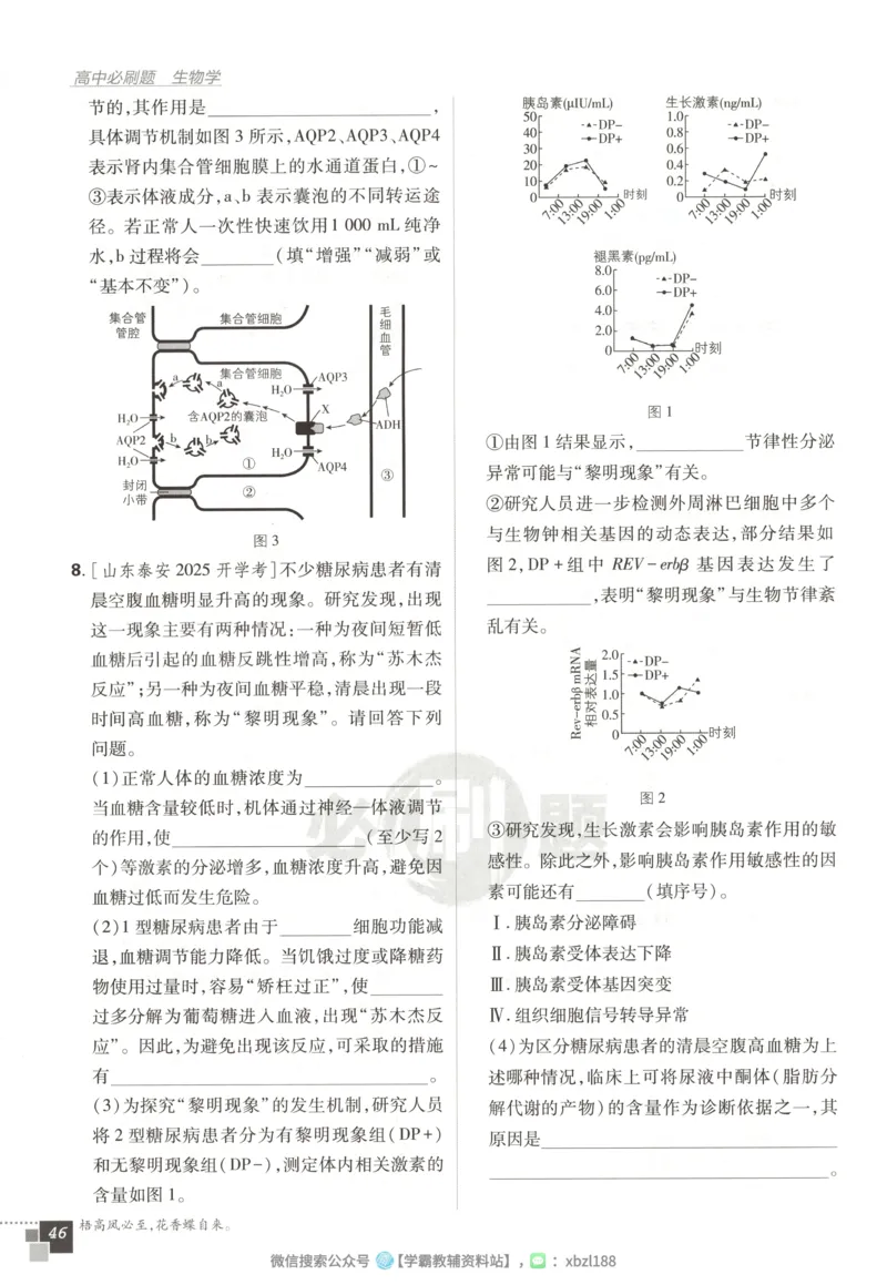 主书_生物_2026版高中必刷题生物人教版_2026版高中必刷题生物选修1RJ