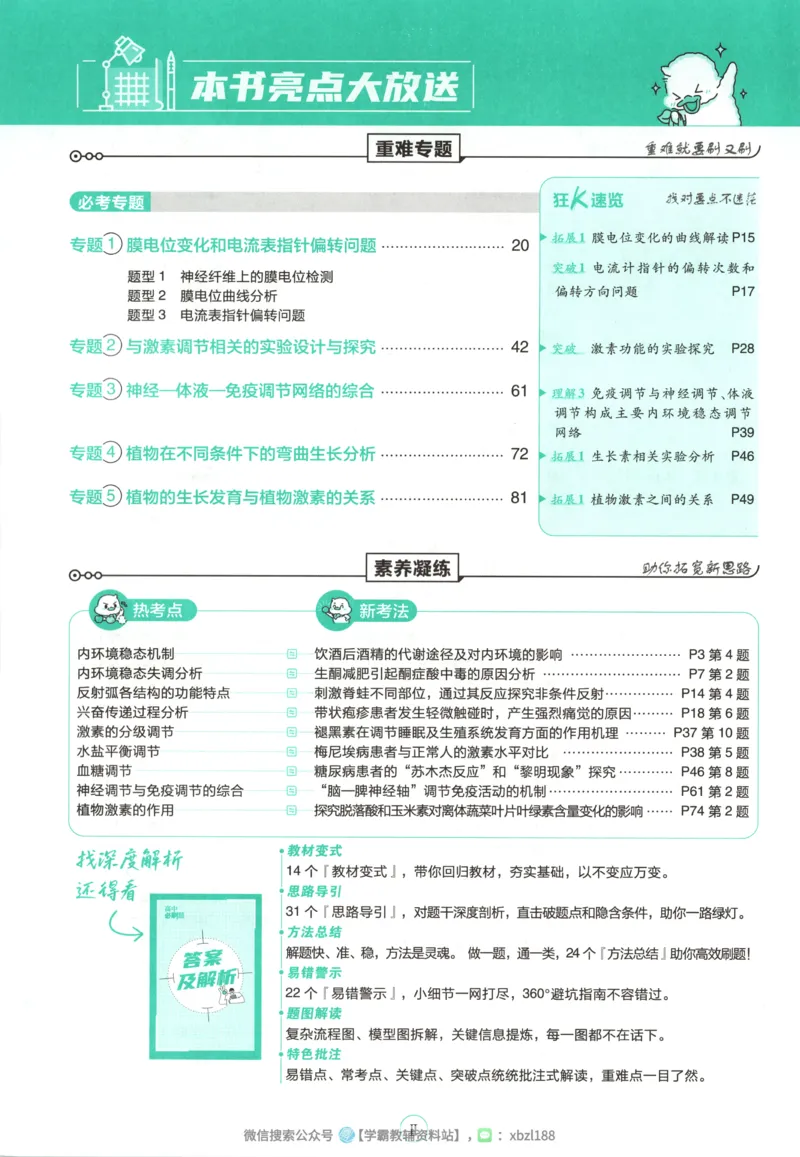主书_生物_2026版高中必刷题生物人教版_2026版高中必刷题生物选修1RJ