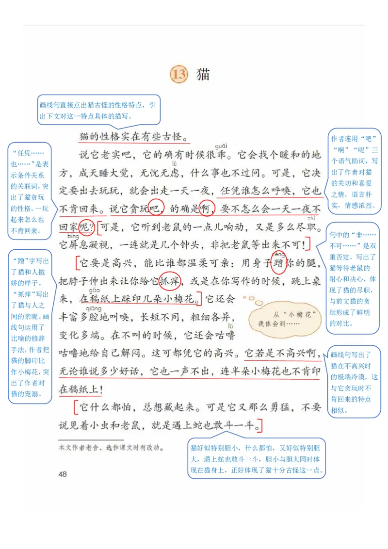 四年级下册语文部编版课堂笔记_小学1-6年级全部试卷_语文_四年级_3-9-2、小学四年级语文下册_3-9-2-1、复习、知识点、归纳汇总_部编（人教）版