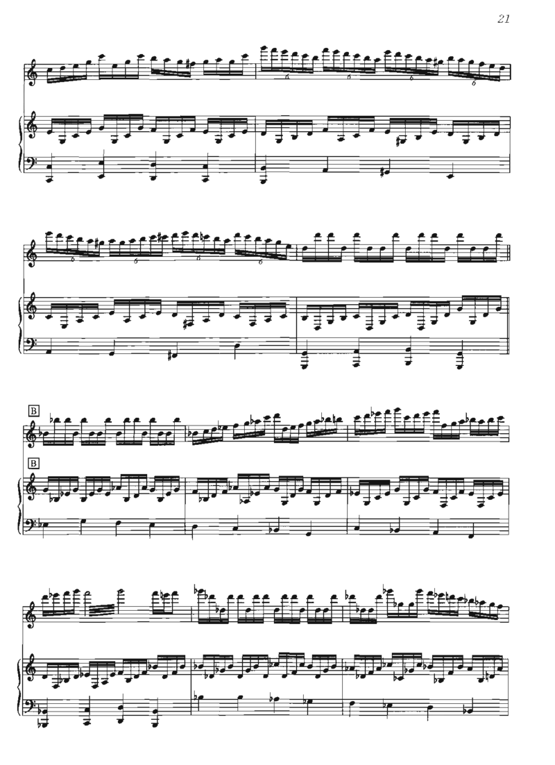 海上钢琴师系列_一万首著名钢琴曲谱哈农贝多芬合集视频教学电子版高清无水印可打印_06影视钢琴谱合集_影视主题曲钢琴谱
