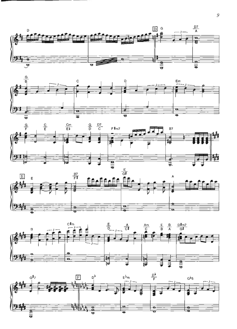 海上钢琴师系列_一万首著名钢琴曲谱哈农贝多芬合集视频教学电子版高清无水印可打印_06影视钢琴谱合集_影视主题曲钢琴谱