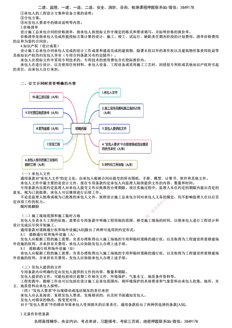 第02讲　订立合同时需要明确的内容_监理工程师_2025监理工程师_2025年监理工程师SVIP_2025年监理合同管理SVIP_02-基础精讲✿高端面授✿深度强化